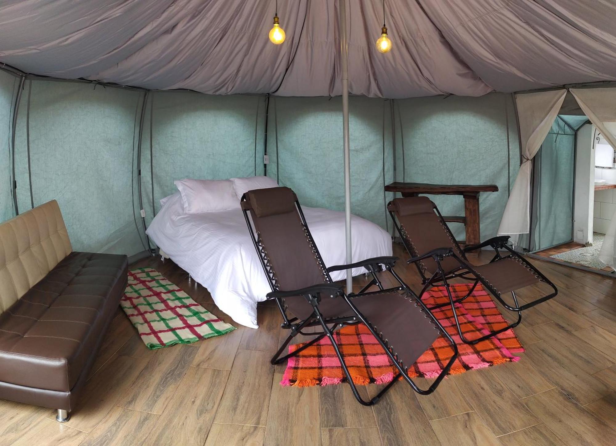 Cabanas & Glamping De Ruana Por Boyaca Paipa Esterno foto