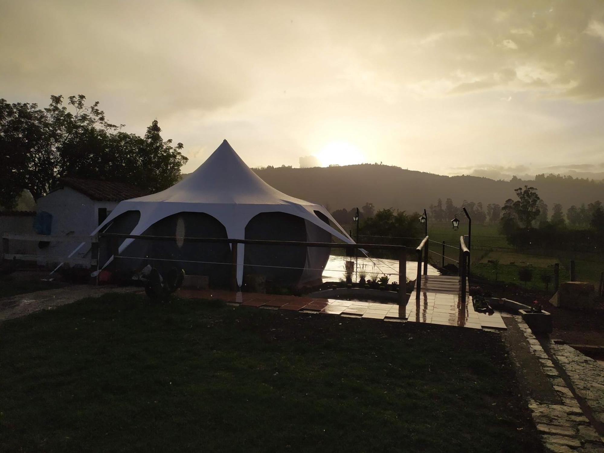 Cabanas & Glamping De Ruana Por Boyaca Paipa Esterno foto
